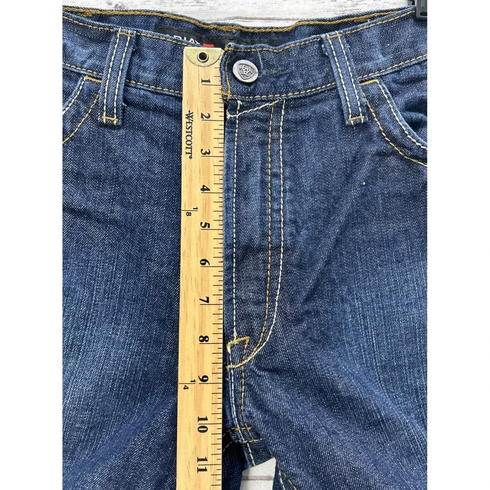 Ariat FR M4 Relaxed Boot Jeans Men's 34x32 Blue Flame Resistant CAT 2 Denim